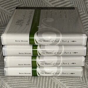 Beth Moore "The Names Of God" 4 Parts CD Sermon Set Christian Series